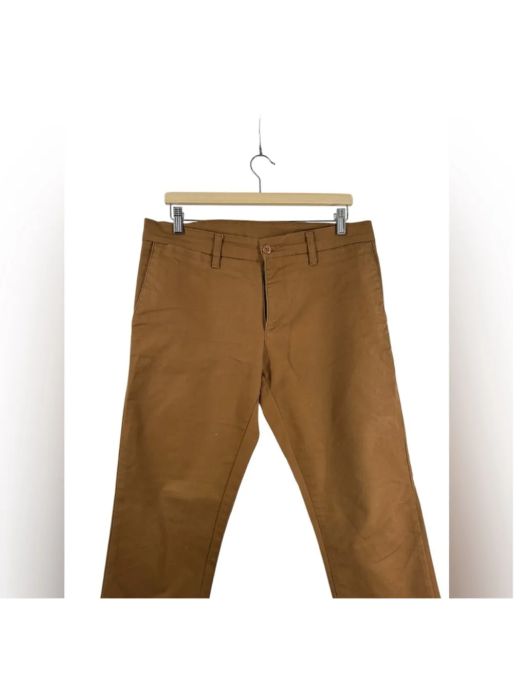 Carhartt Sid Pant Brown trouser casual slim leg low waist sz 33 x 32